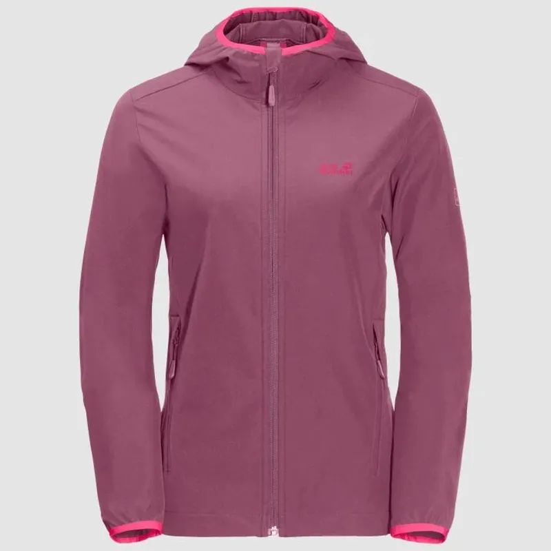 Jack Wolfskin Turbulence Jacket Womens in Violet Quartz-5